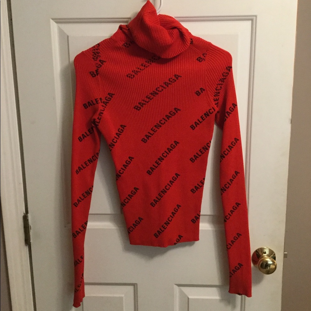 Balenciaga Logo Sweater